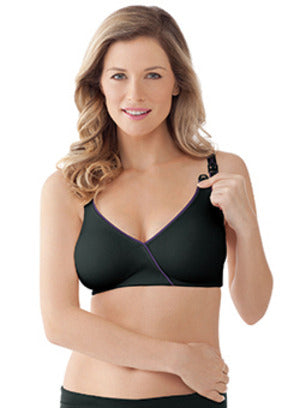 Bravado Designs Allure Underwire Black Nursing Maternity Bra 32 DD