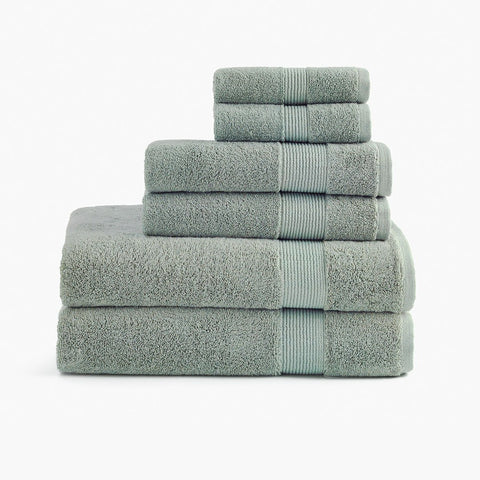 Textured Organic Towel - Lichen · Under The Canopy