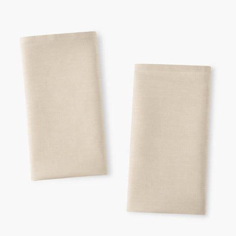 Linen Napkins Set of 8 100% Pure Linen Dinner Napkins White 