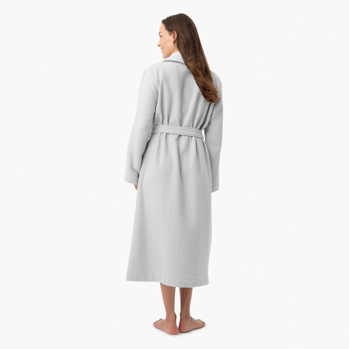 Red Organic Cotton Dressing Gown in Hounds of Love – Yawn
