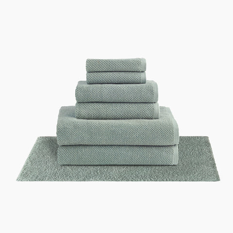 Classic Organic Towel in Silver by Under The Canopy