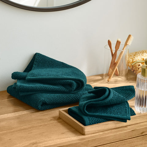 Plush Organic Towel in Oyster by Under The Canopy