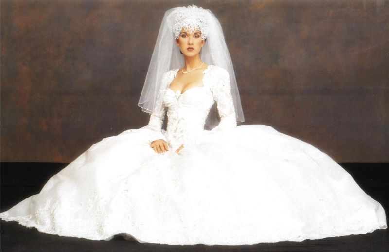 Celine Dion's Wedding Dress