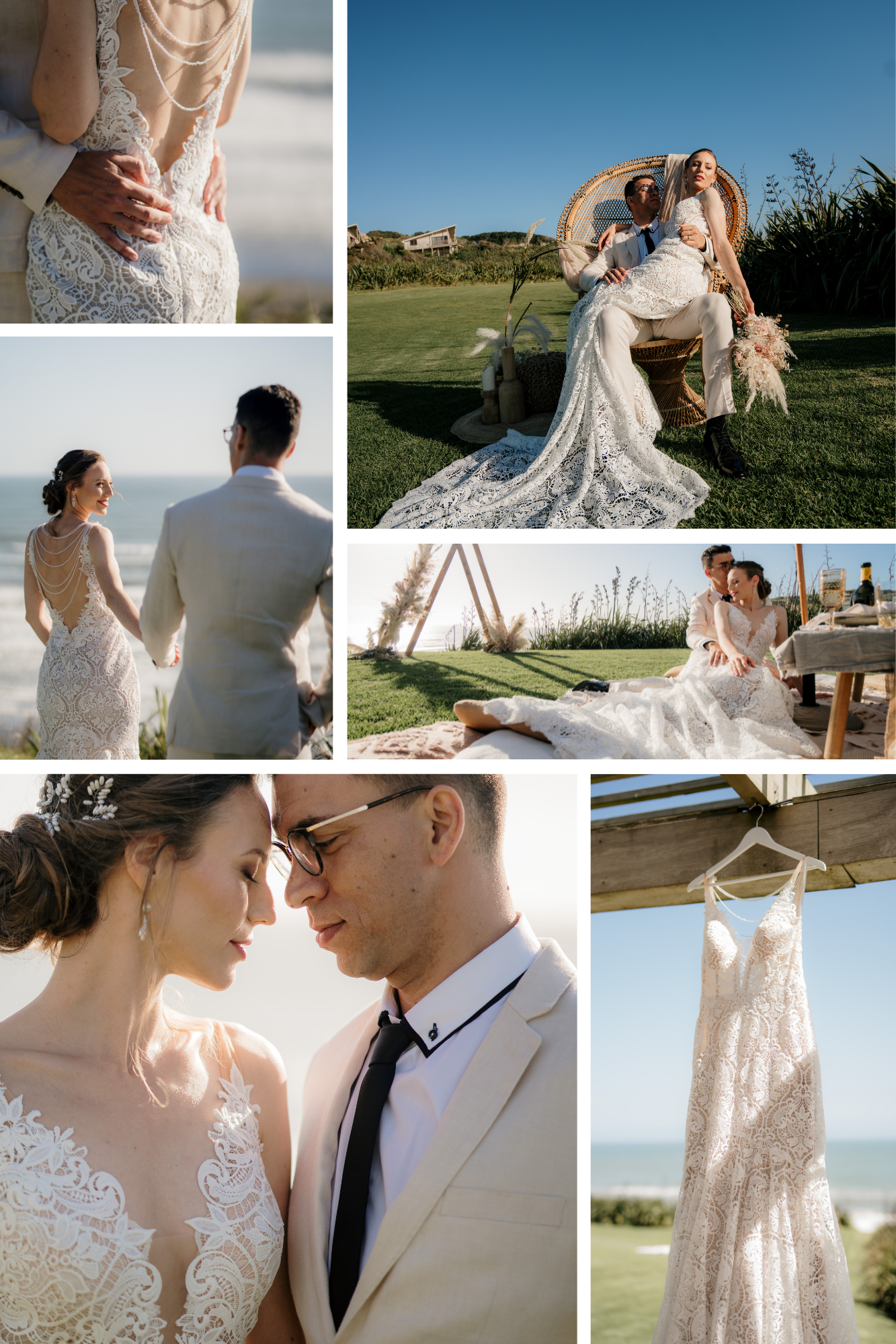 Styled photoshoot, tarryn gown, castaways resort, a-line, bohemian style, wedding dress