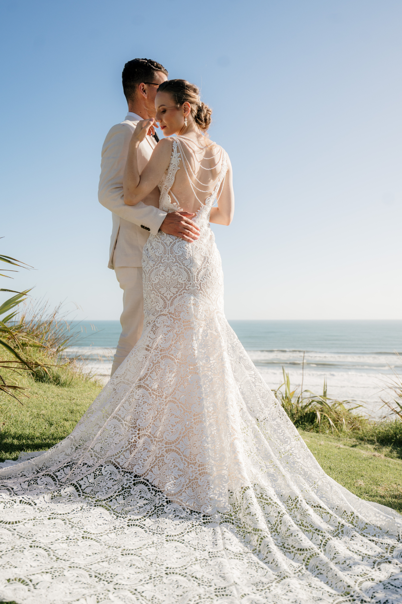 Styled photoshoot, tarryn gown, castaways resort, a-line, bohemian style, wedding dress