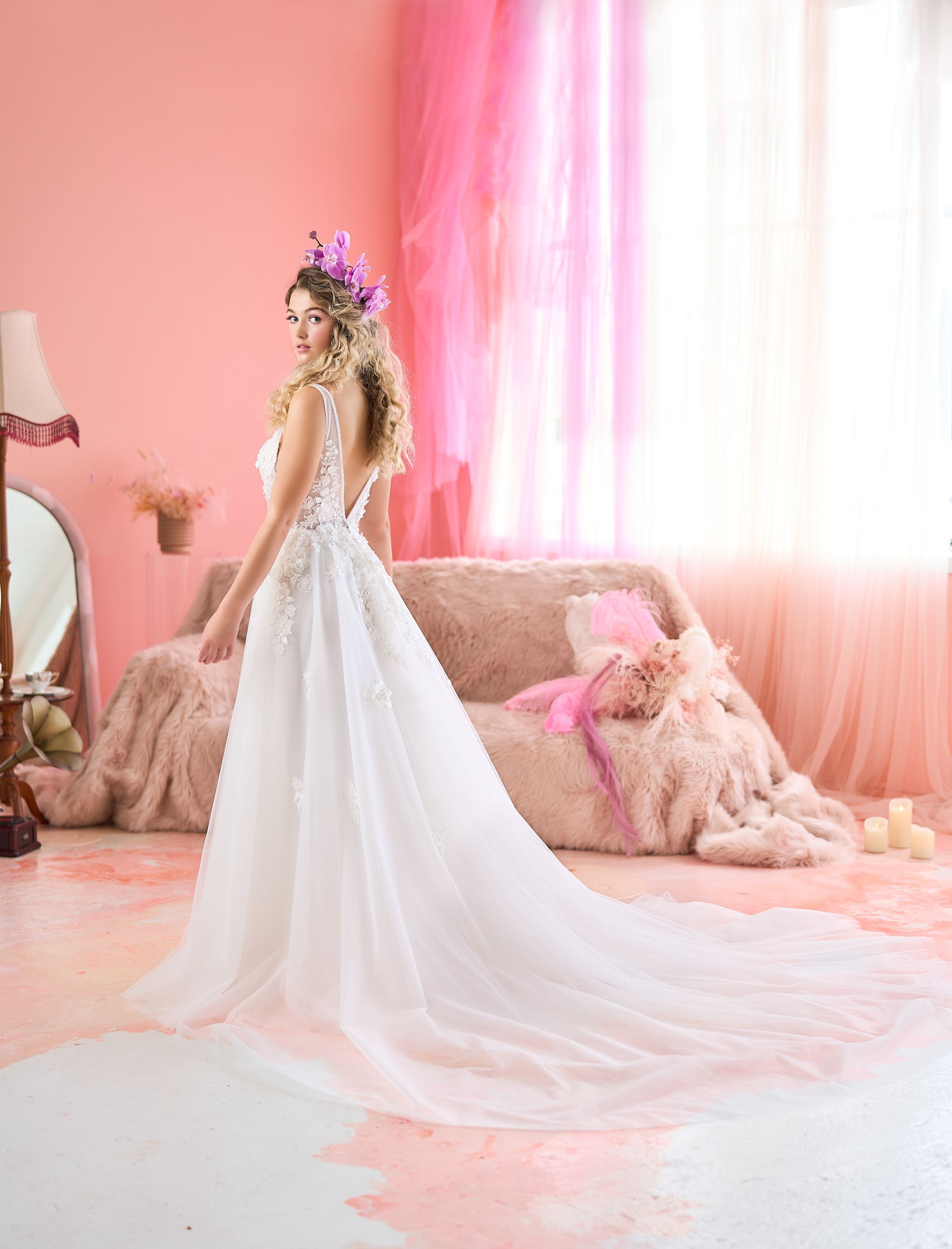 A-Line Silhouette Wedding Dress