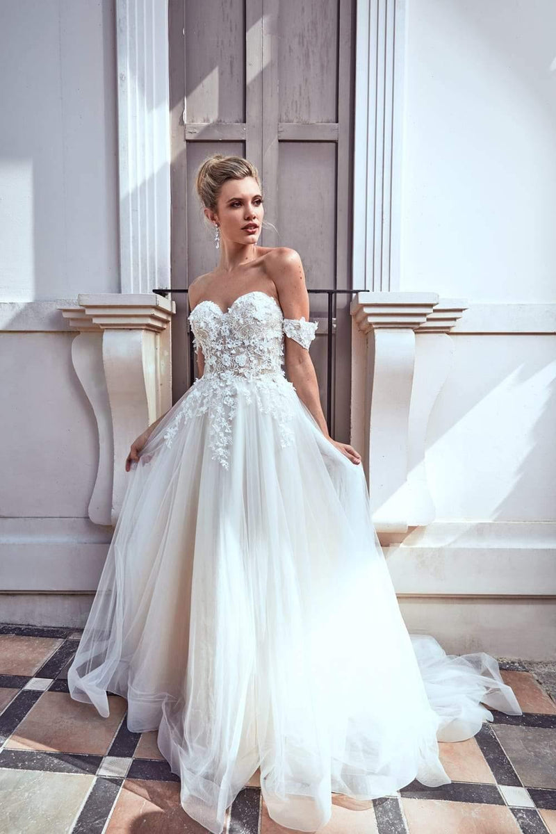 Nolene - Designer Wedding Dresses - Miss Chloe Bridal