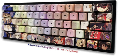 Anime Keycaps - XDA Profile Keycap Set