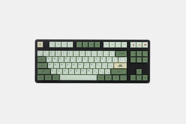 GKS XDA V2 DYE-SUBBED PBT MATCHA KEYCAP SET