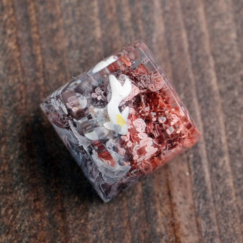 Koi Fish #3 Handmade Resin Keycap