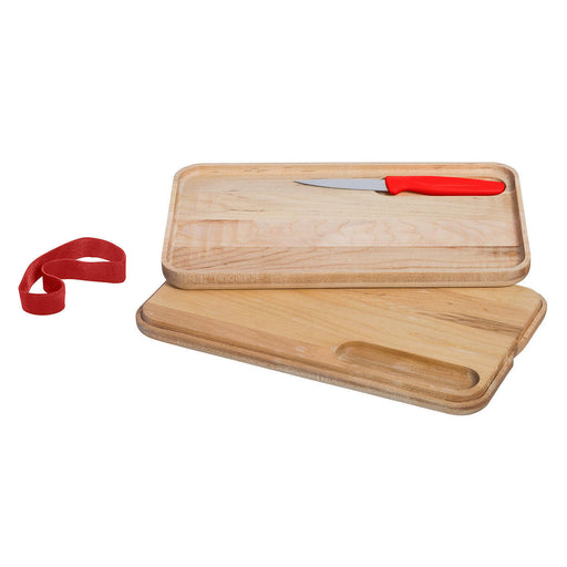 Teakhaus - Cutting Board - Rectangle Board With Hand Grip And Juice Canal  (20 x 15 x 1.5) 