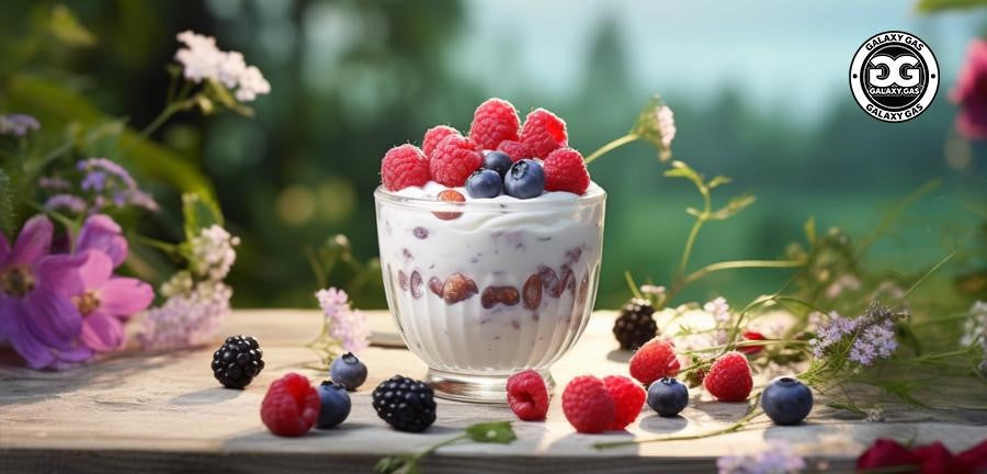 Mixed Berry Whipped Cream