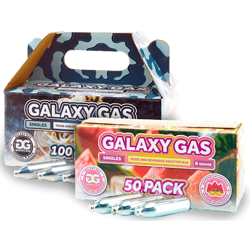 galaxy gas whipped cream charger