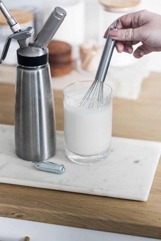 Steps Of Whipped Cream Dispenser Recipe