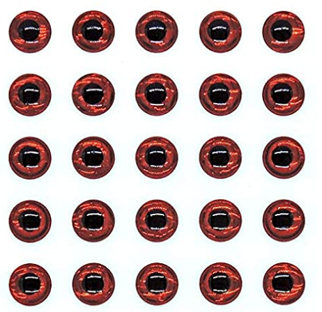 1/4 Inch Stick-on Eyes - Chartreuse (12-Pack) – Slimshady Customs