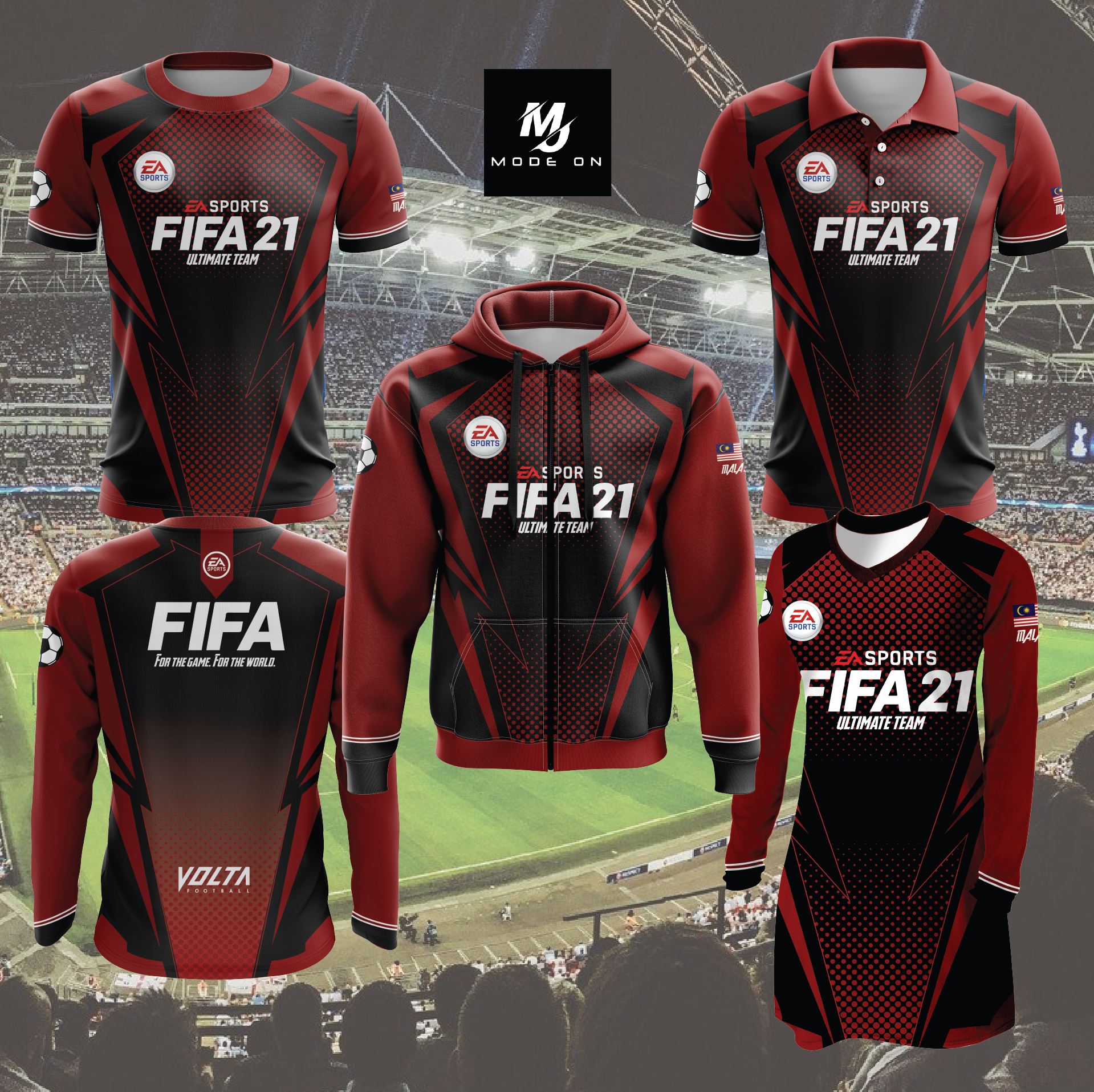Limited Edition FIFA2021 Jersey and Jacket – Mode On Shop