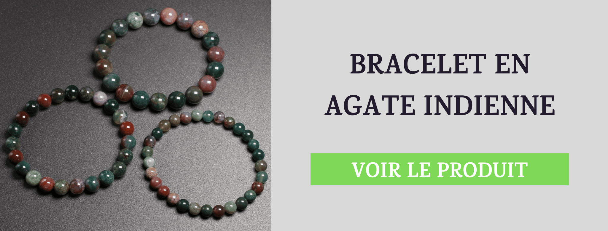 Bracelet Agate Indienne