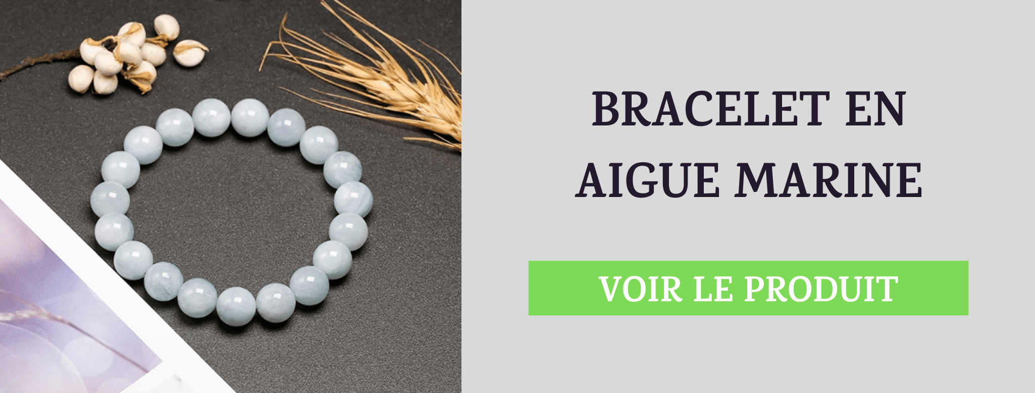 Bracelet Aigue Marine