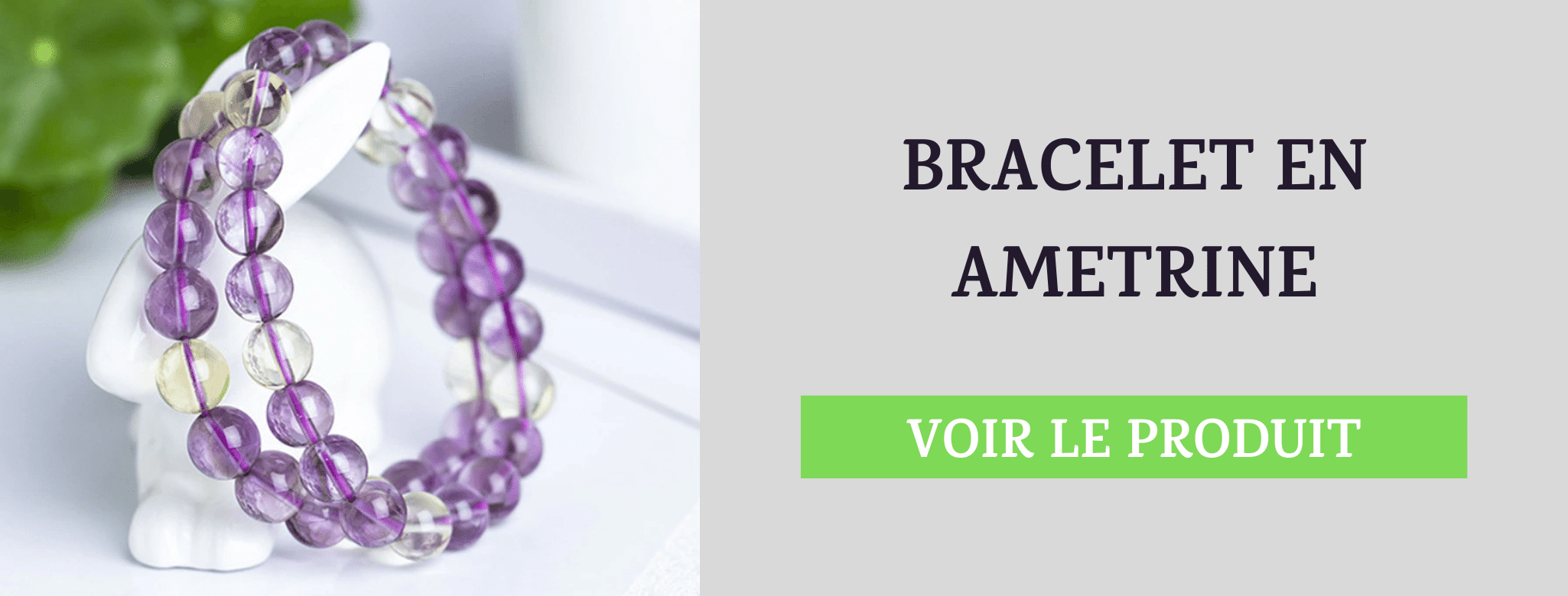 Bracelet Amétrine