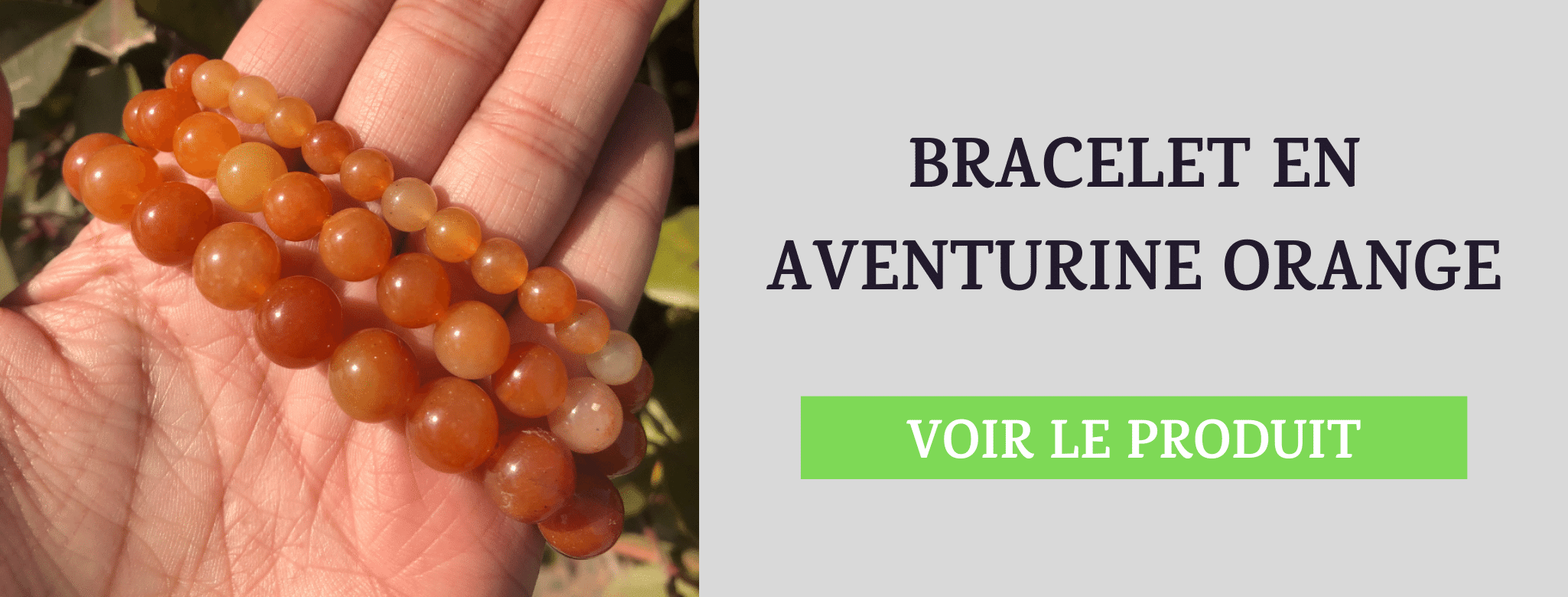 Bracelet Aventurine Orange