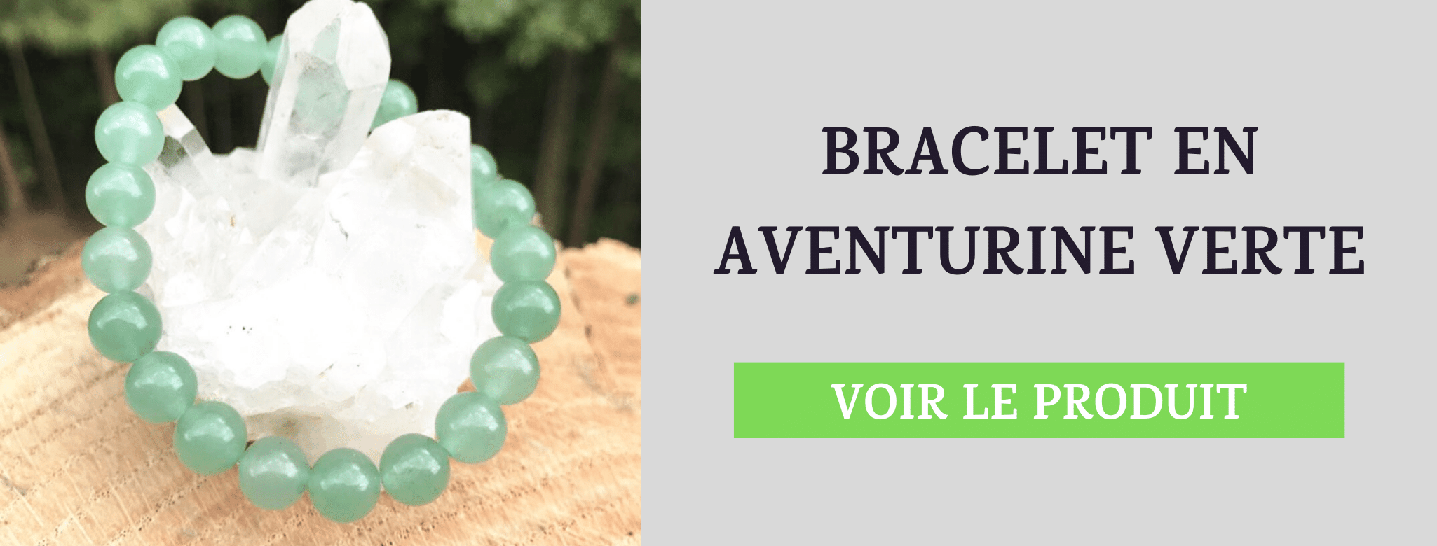 Bracelet Aventurine Urticaire