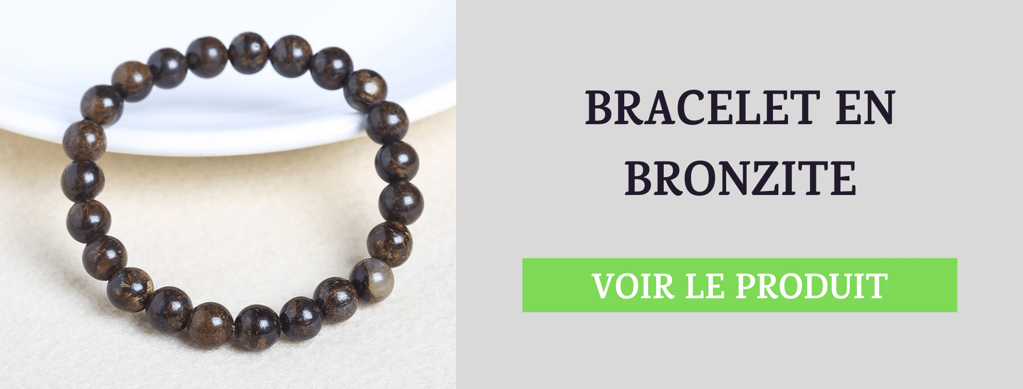 Bracelet Bronzite Boutons