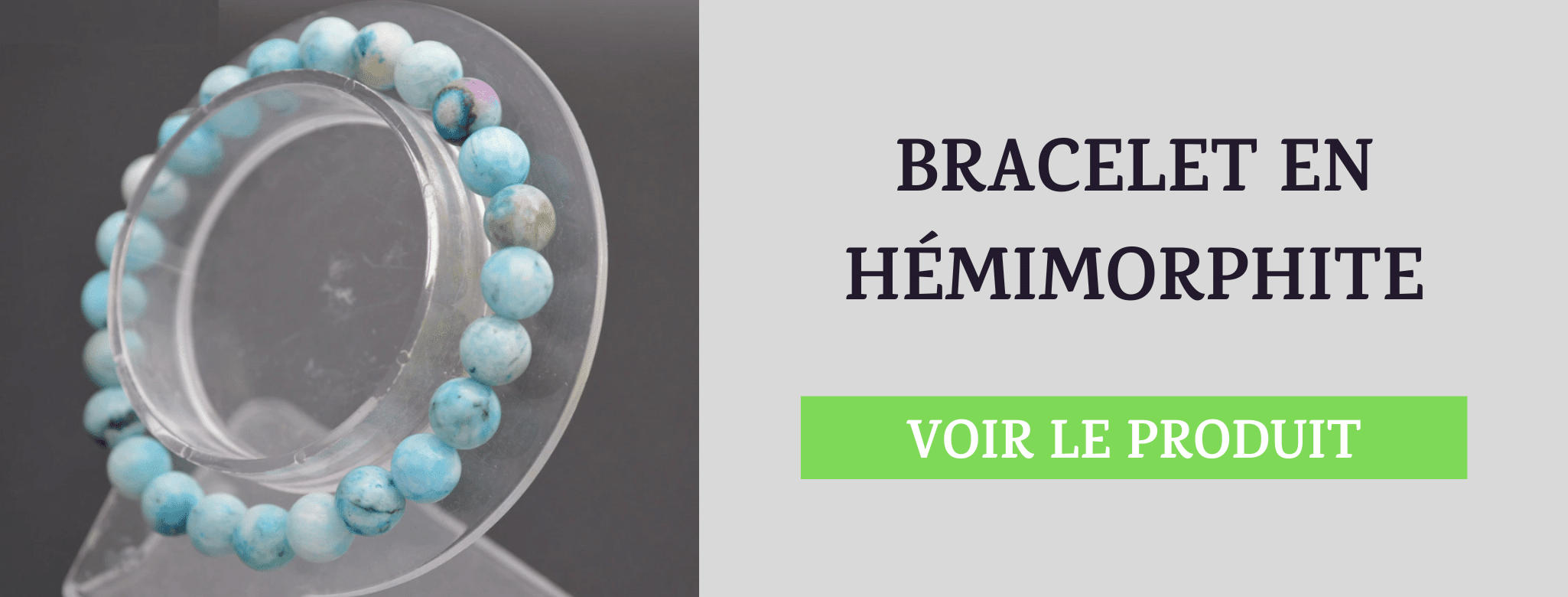 Bracelet Hémimorphite