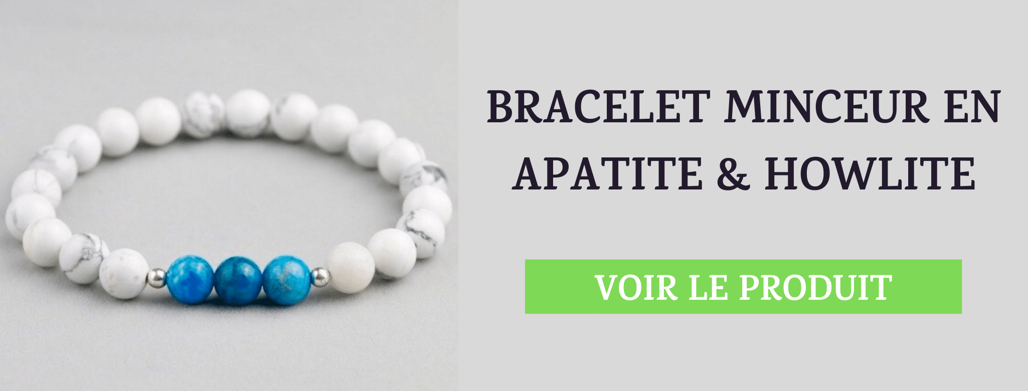 Bracelet Apatite & Howlite