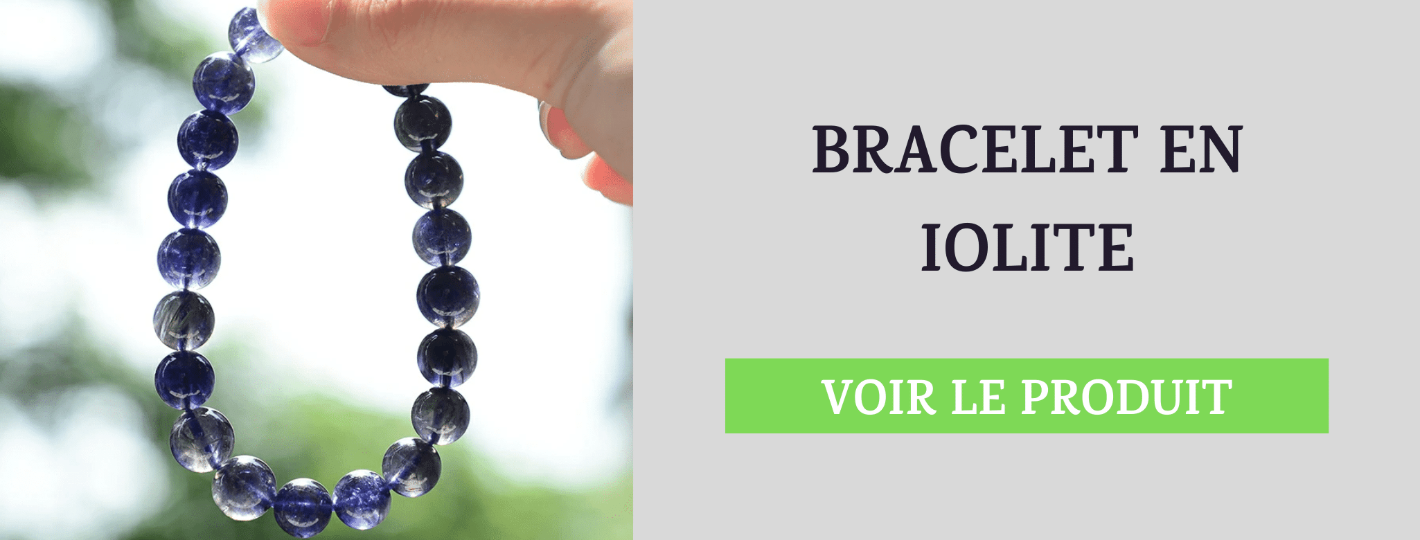 Bracelet Iolite