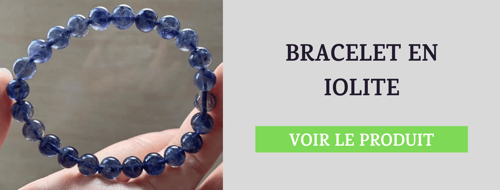 Bracelet Iolite