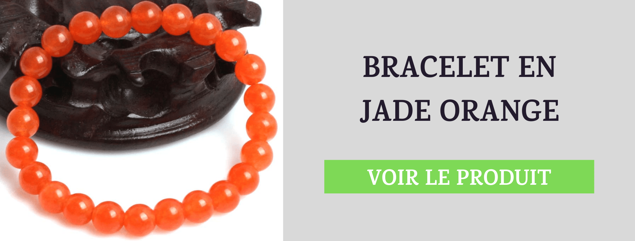 Bracelet Jade Orange