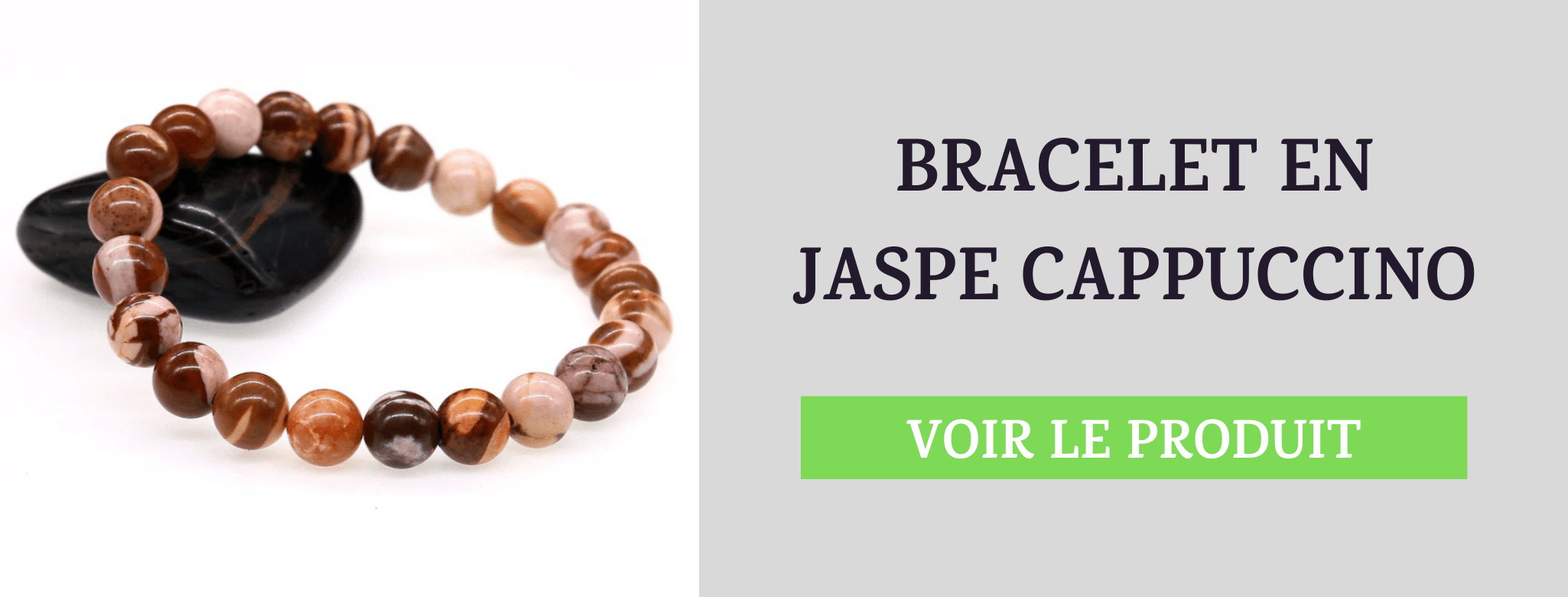 Bracelet Jaspe Marron