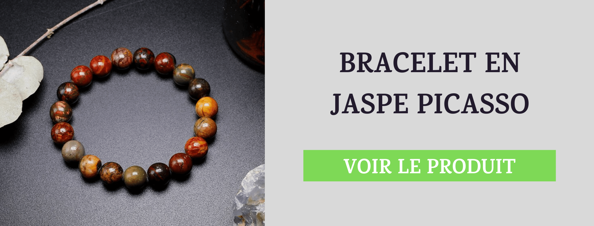 Bracelet Jaspe Picasso