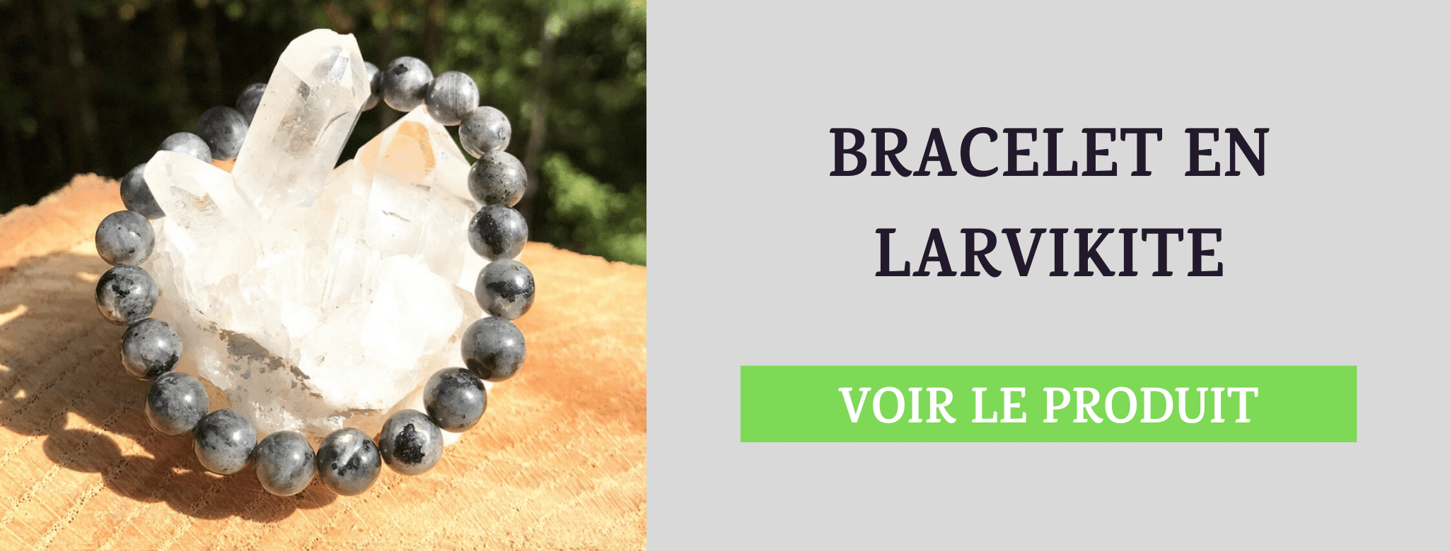 Bracelet Larvikite