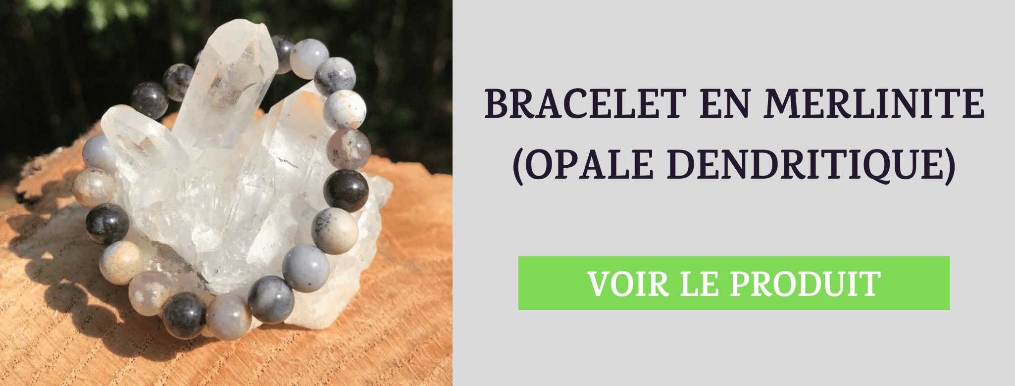 Bracelet Merlinite