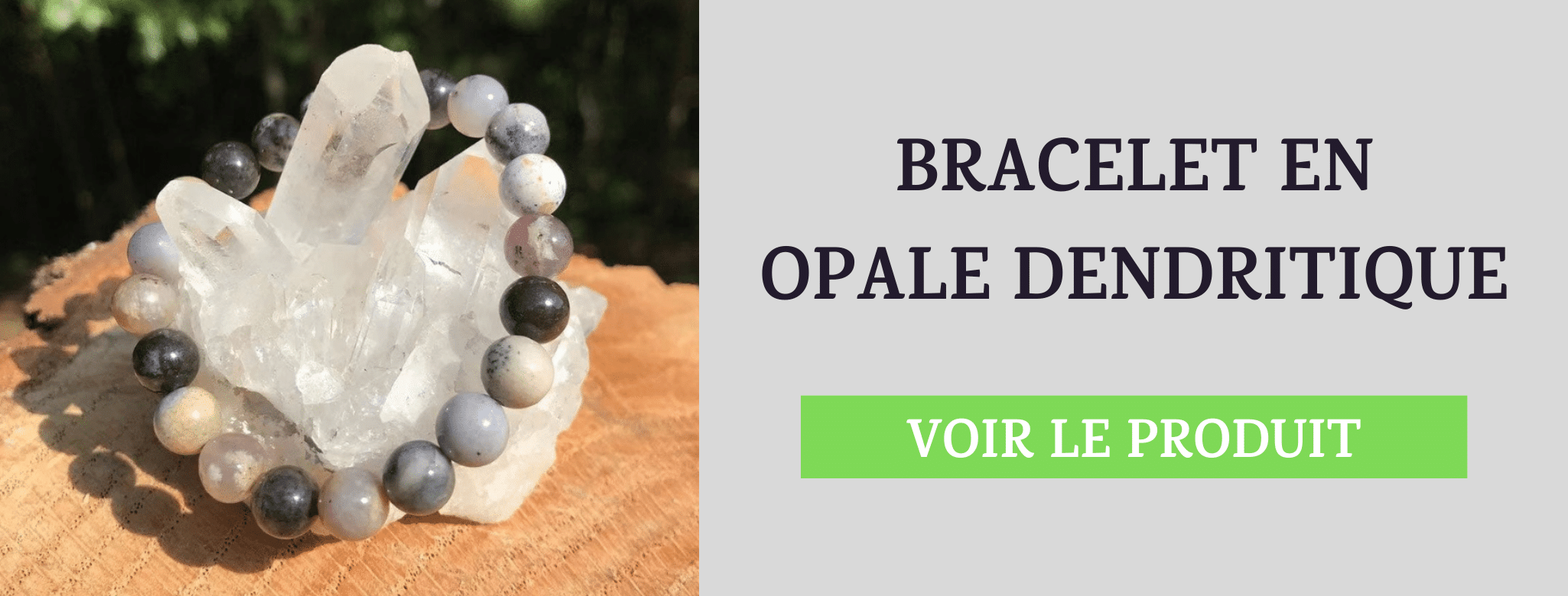 Bracelet Opale Dendritique
