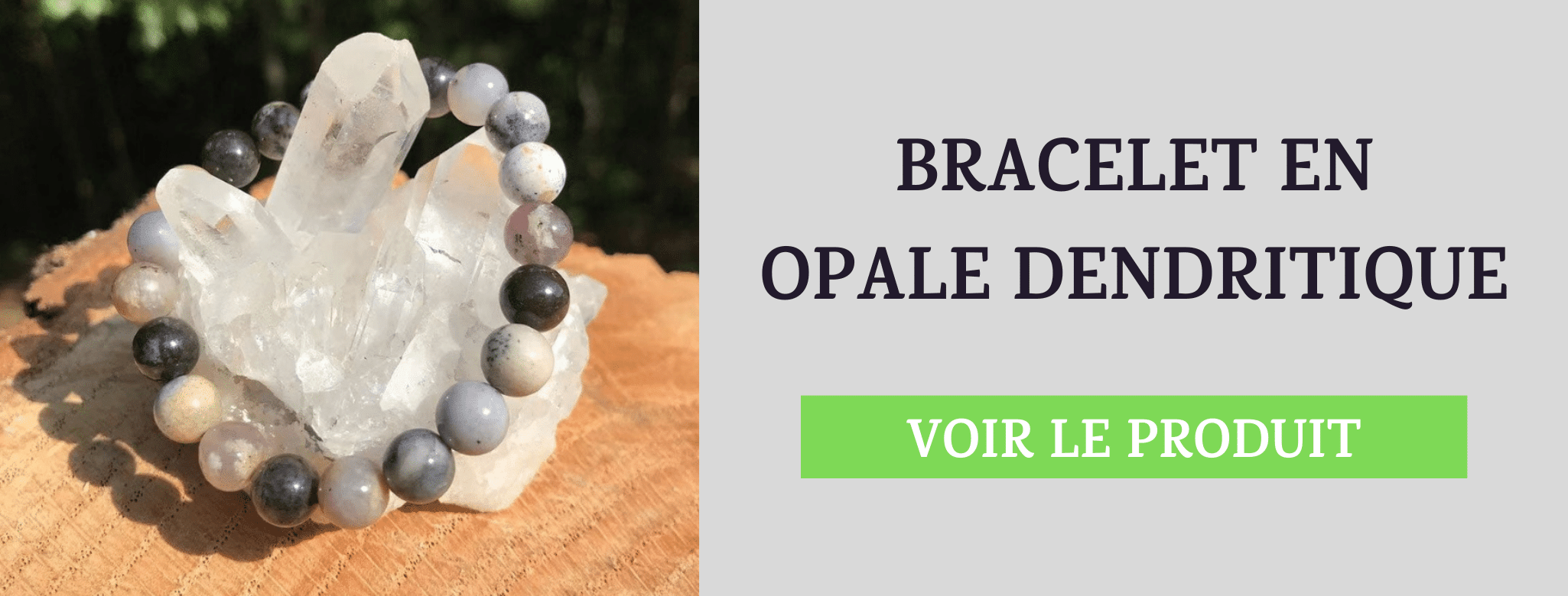 Bracelet Opale Dendritique