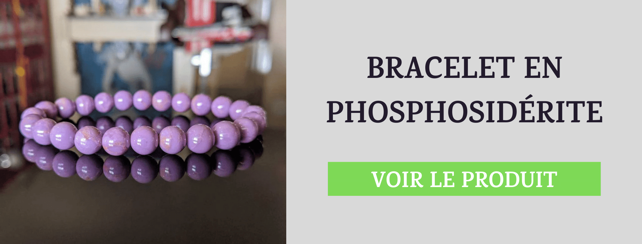 Bracelet Phosphosidérite