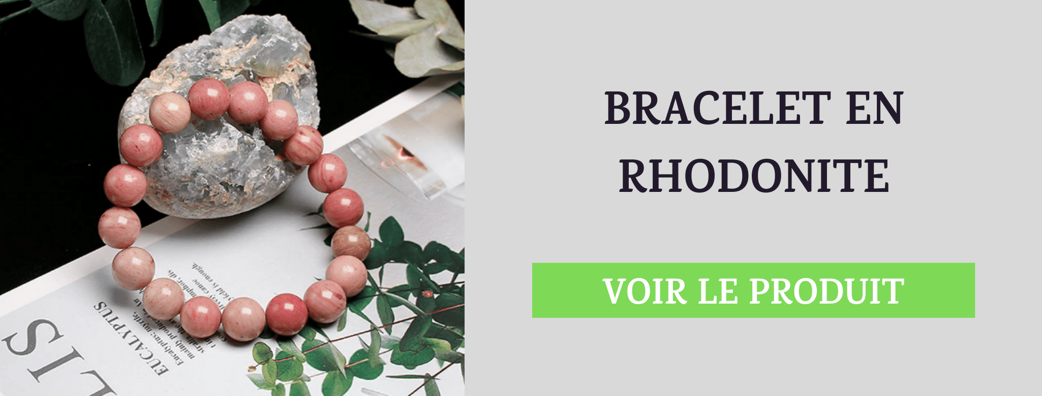 Bracelet Rhodonite