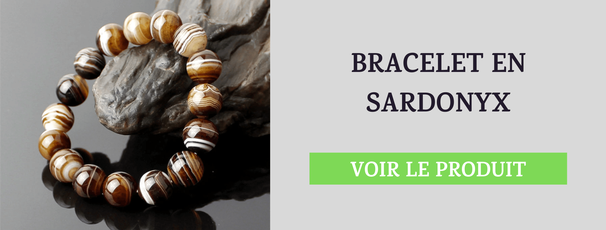 Bracelet Sardonyx