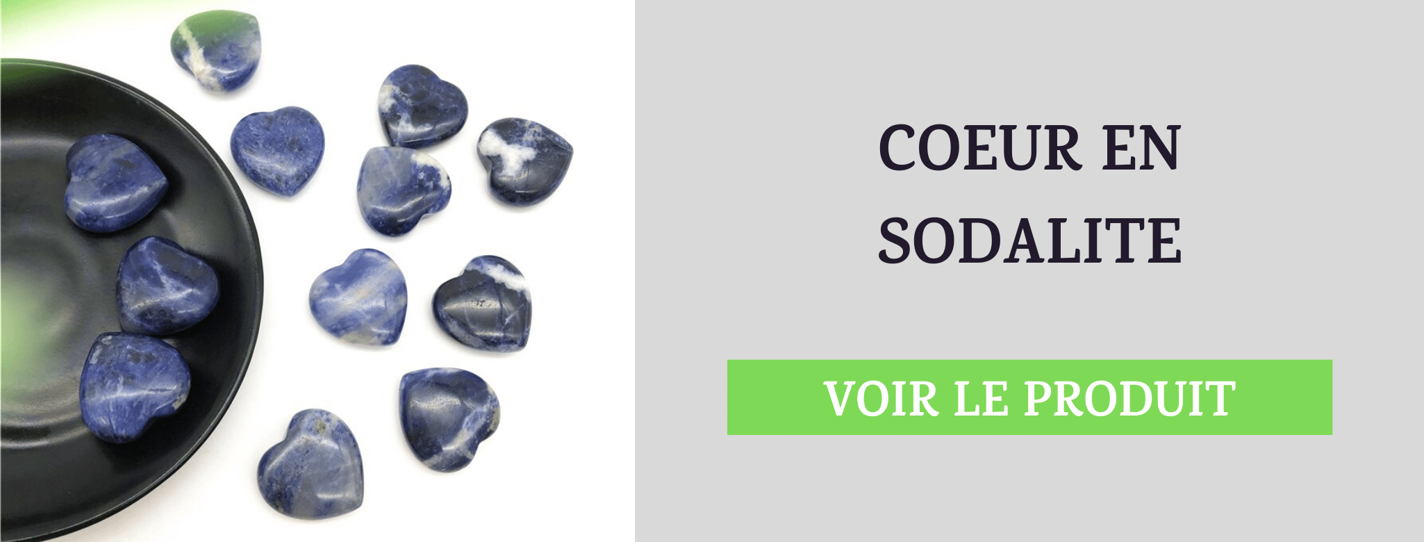 Coeur en Sodalite