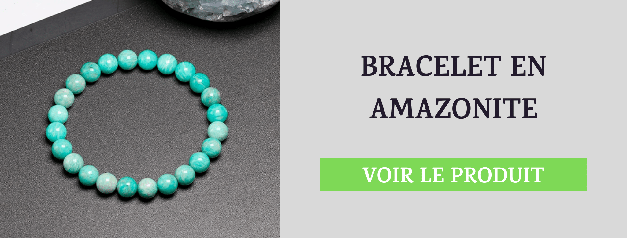 Bracelet Amazonite Chagrin