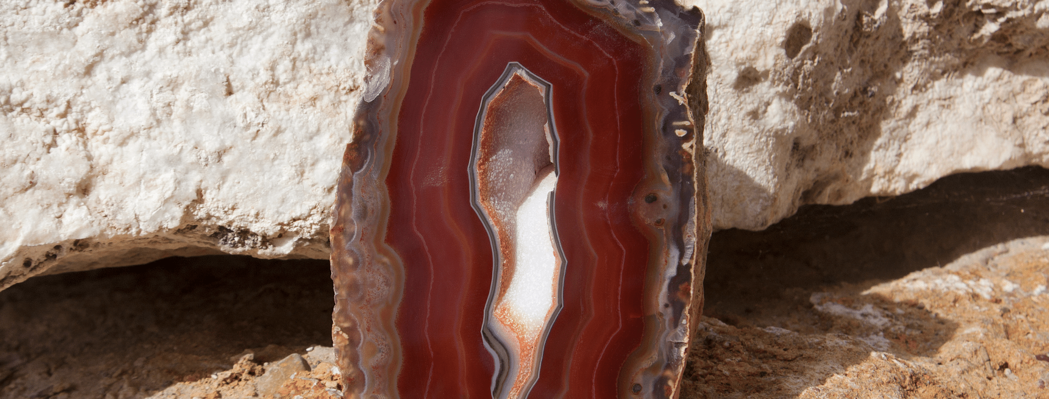 Pierre Agate Rouge