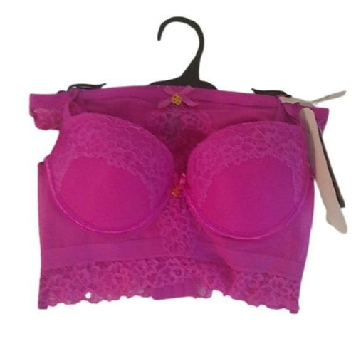 French Affair Multiway Push-up Bra + Panty Set, Pink, 34C/Medium –  Brickbrats.biz
