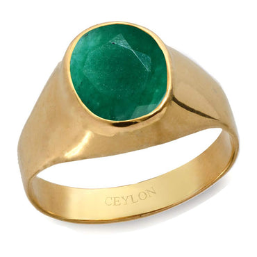 birthstone may, vintage emerald ring, zamurd stone, emerald gold ring, panna  gemstone, real emerald rings – CLARA