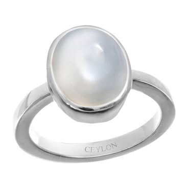 buy ceylon gems moonstone 3.9cts elegant silver