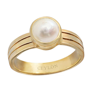 Crown pearl ring – Eles Designs