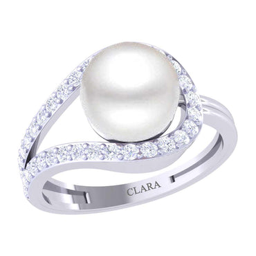 9.5-10mm Real Pearl Fashion Personalized Simple Ladies Elegant 925 Ring -  China Fashion Pearl Jewelry and Flower Ring price | Made-in-China.com