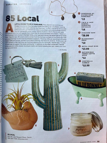 85 Local feature in Phoenix Magazine
