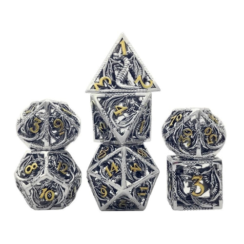 Overzicht Federaal Beschrijven Starlight 7pcs/Set dnd dice Set Dados rpg Dobbelstenen Rol Polyhedral –  Dungeon Digs